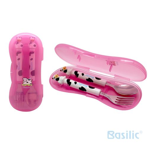 סט כפית Basilicומזלג