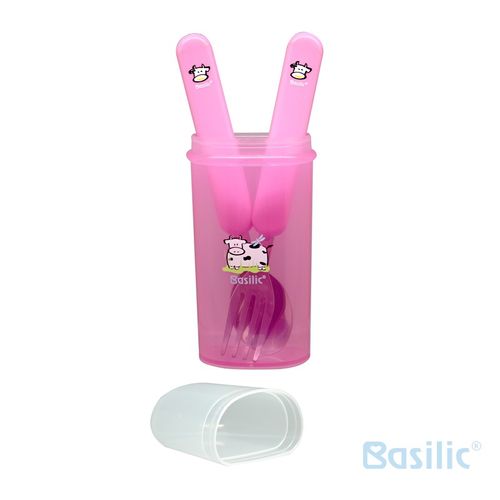 סט כפית Basilicומזלג