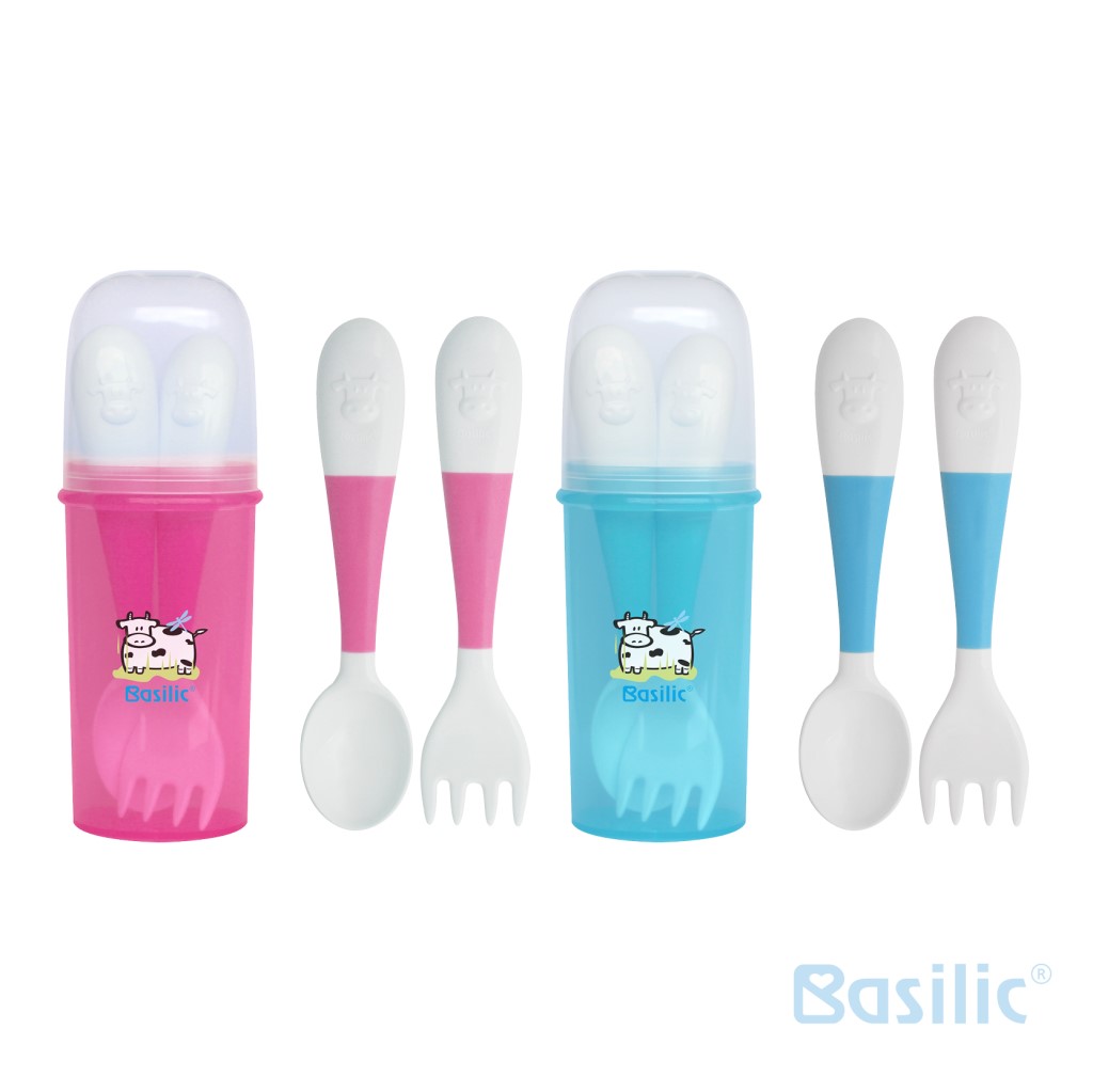 סט כפית Basilicומזלג