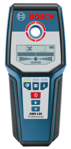 גלאי מתכות וחשמל מקצועי בוש BOSCH GMS 120