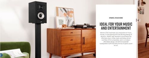 זוג רמקולים מדפיים מבית POLK AUDIO דגם XT20