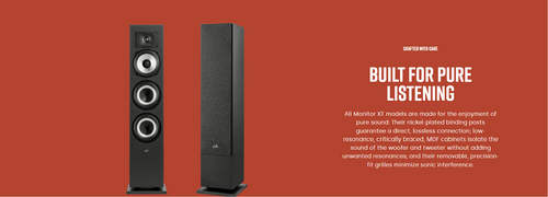 זוג רמקולים רצפתיים מבית POLK AUDIO דגם XT60
