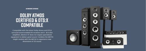 זוג רמקולים רצפתיים מבית POLK AUDIO דגם XT60