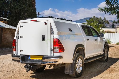 ארגז אחורי אלומיניום לטויוטה HILUX - דגם 