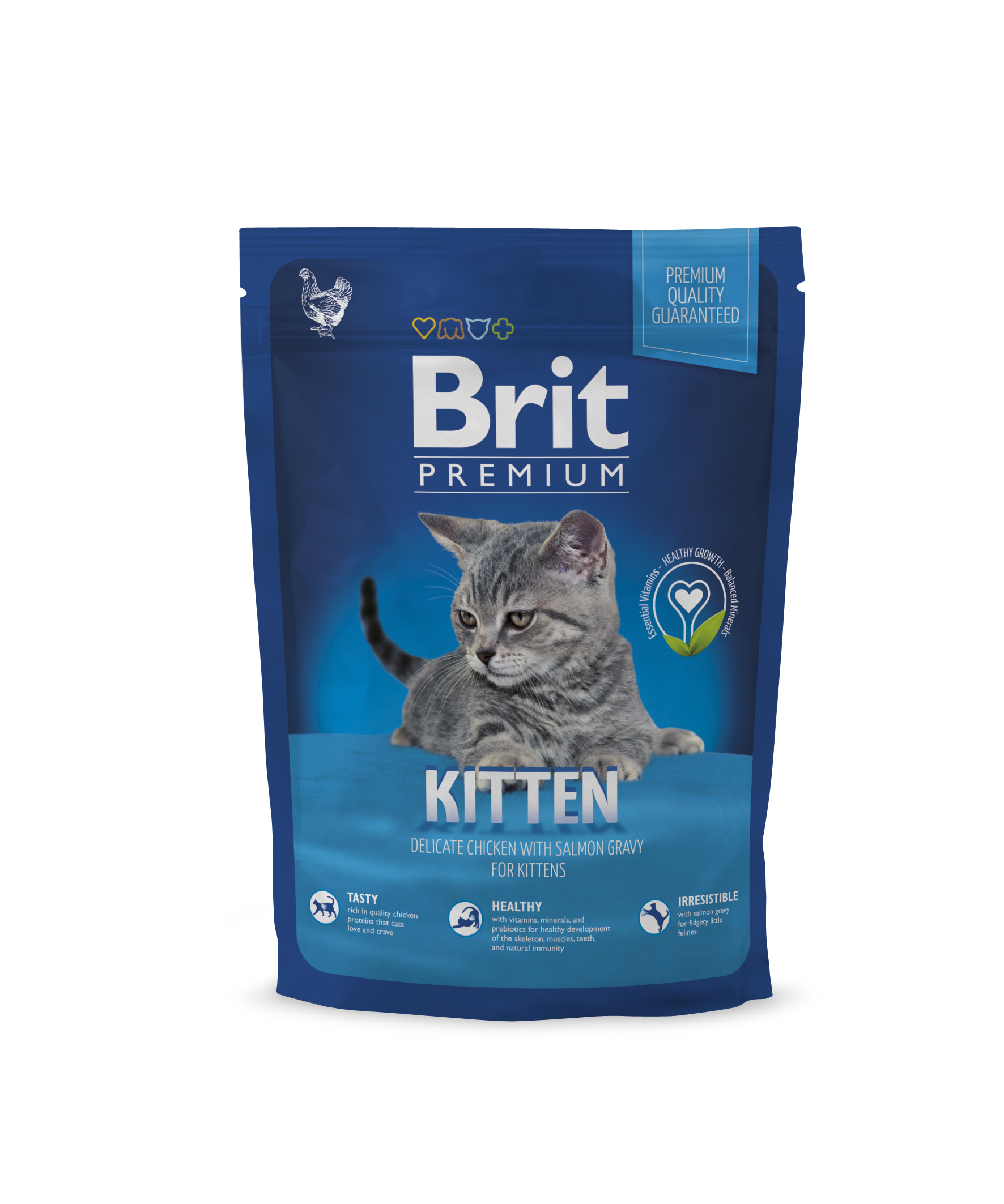 בריט 1.5 ק"ג קיטן לגורי חתולים Brit Premium By Nature Kitten