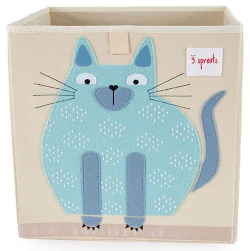 קופסת אחסון מעוצבת לצעצועים - חתול