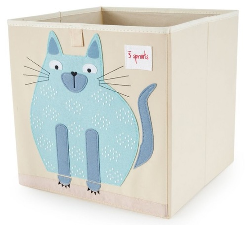 קופסת אחסון מעוצבת לצעצועים - חתול