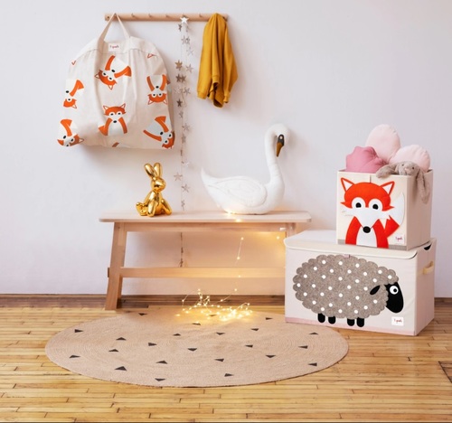 קופסת אחסון מעוצבת לצעצועים - שועל