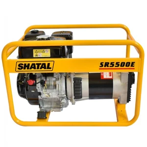 גנרטור בנזין 5,500W מקצועי התנעה חשמלית עם מצבר למאור וכוח דגם SR5500S שטל