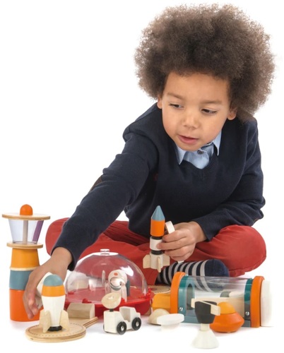 סט בסיס חלל מעץ Life on Mars