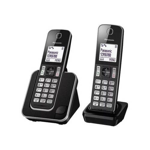 טלפון אלחוטי + שלוחה אחת דגם KX-TGD312MBB PANASONIC