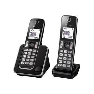 טלפון אלחוטי + שלוחה אחת דגם KX-TGD312MBB PANASONIC