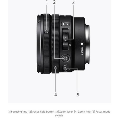 עדשה Sony E 10-20mm f/4 PZ G