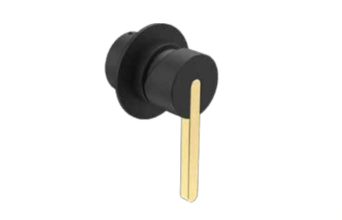 BM5237 אינטרפוץ 3 דרך קומפלט, סדרת STICK FLOW | שחור מט