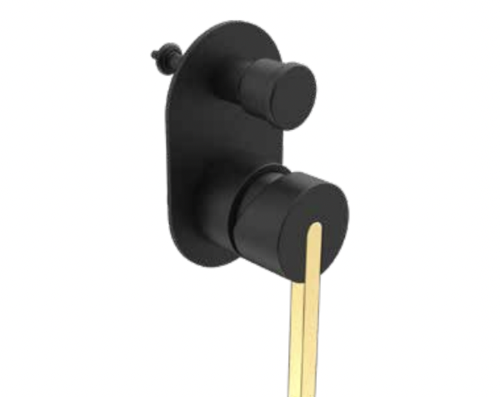 BM5238 אינטרפוץ 4 דרך קומפלט, סדרת STICK FLOW | שחור מט