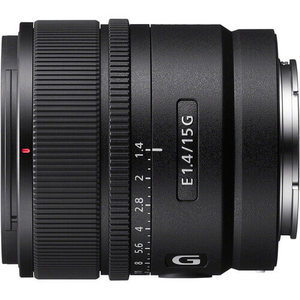 עדשה Sony E 15mm f/1.4 G - רשמי