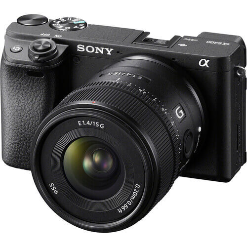 עדשה Sony E 15mm f/1.4 G