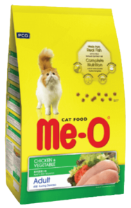 מיאו מזון יבש לחתול בוגר מי-או עוף וירקות 7 ק"ג Me-O