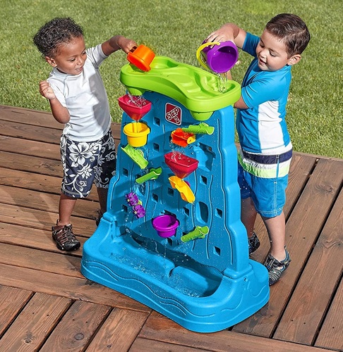 פינת פעילות מפל מים דו-צדדי עם 13 אביזרי משחק 8621