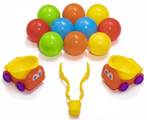 שולחן פעילות מסלולי כדורים + 2 משאיות ואביזרים נוספים 4955