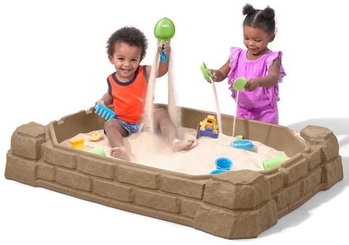 ארגז חול דמוי אבן עם מכסה 7220