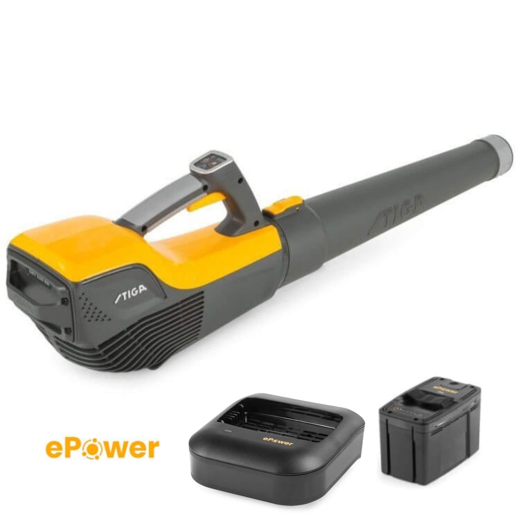 מפוח עלים נטען BL 500e + סוללה 2 אמפר ומטען סטיגה