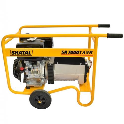 גנרטור שטל בנזין 7,000W עם מייצב מתח דגם SR7000TAVR