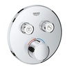 ערכה חיצונית תרמוסטטית אינטרפוץ 4 דרך SMARTCONTROL כרום - 29119000 GR