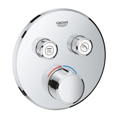 ערכה חיצונית תרמוסטטית אינטרפוץ 4 דרך SMARTCONTROL כרום - 29119000 GR