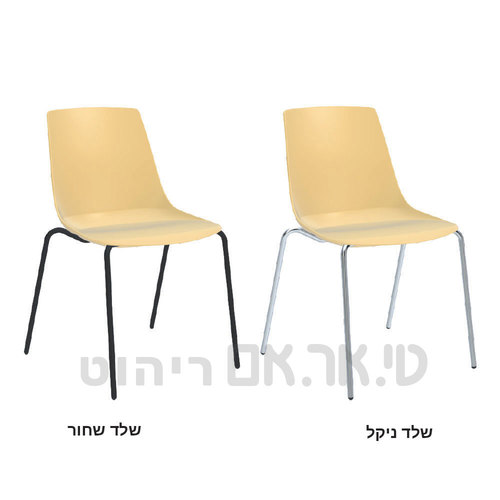 KLC אפור פנינה רגלים שחורות