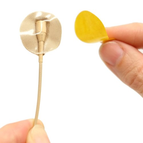 URSA Strap Soft Circles מדבקות בד היפואלרגניות (לבן)