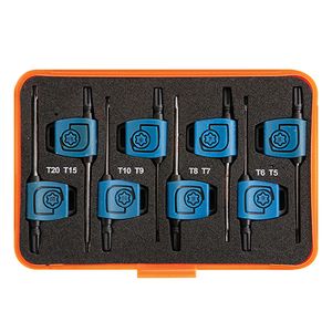 סט מפתחות TORX דגל 8 T5-T20 יח SIGNET