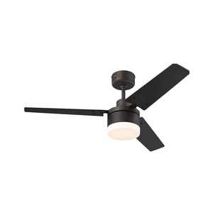 מאוורר תקרה 42" מסדרת Marino דגם 73008-2848 בצבע ברונזה עם כנפיים בגוון שחור