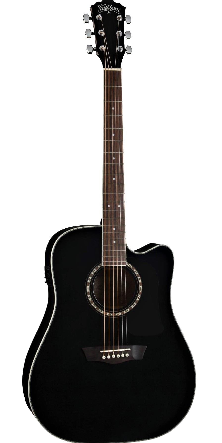 ערכת גיטרה אקוסטית מוגברת Washburn Apprentice D5CE-Pack