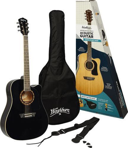 זוית נוספת Washburn Apprentice D5CE-Pack