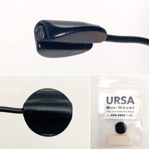 URSA Circular MiniMounts תושבת למיקרופון דש dpa 6060/061 (שחור)