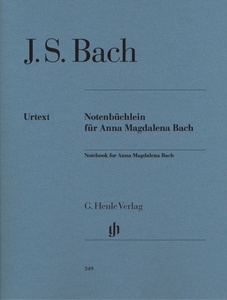 ספר תווים Notebook for Anna Magdalena Bach Henle