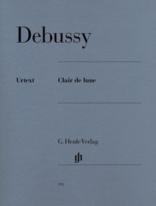 ספר תווים Clair de lune Henle