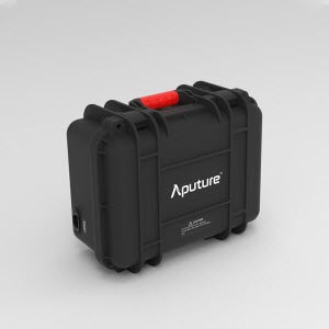קיט 8 פנסי לד בקופסא נטענת Aputure ACCENT