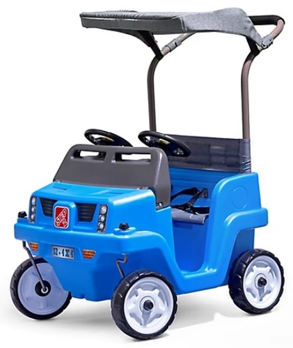 מכונית דמוי SUV עם מקום ל 2 ילדים וגגון 4833
