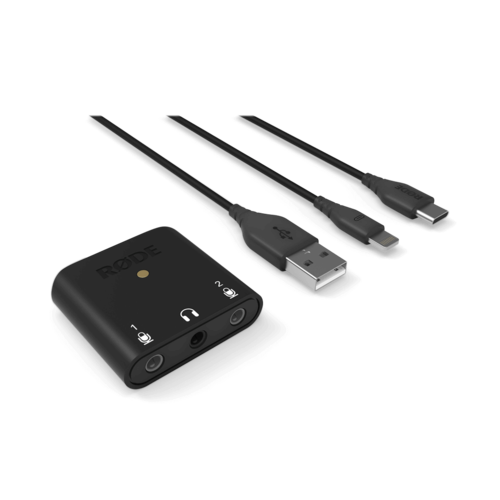 מקליט סאונד Rode AI-Micro 2x2 USB Type-C 