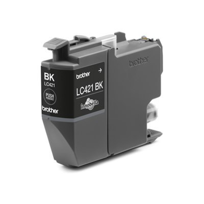 ראש דיו מקורי שחור Brother LC421BK