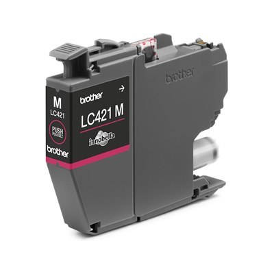 ראש דיו מקורי אדום Brother LC421M