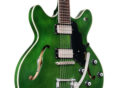 זוית נוספת Guild STARFIRE I Double Cut EMERALD GREEN