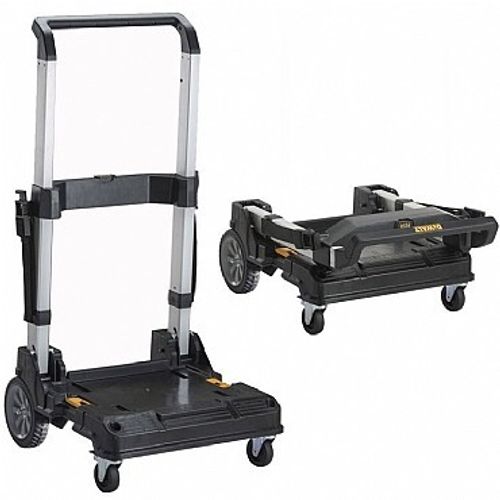 עגלה טלסקופית מתקפלת לארגז STANLEY  מתאים לכל סדרת TSTAK של דיוולט וסטנלי