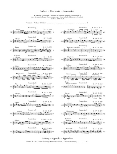 ספר תווים SCARLATTI Selected Piano Sonatas, Volume II