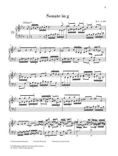 ספר תווים SCARLATTI Selected Piano Sonatas, Volume II