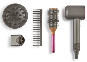 מייבש שיער חשמלי דמוי דייסון סופרסוניק dyson supersonic (מוציא אוויר) + אביזרי משחק