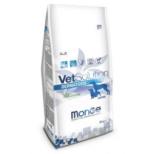 מונג וט סולושיין כלב דרמטוזיס 2 ק"ג monge vet-solution dermatosis medical dogs food
