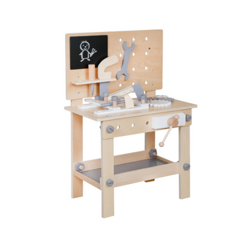 שולחן כלי עבודה לילדים מעץ MDF לפיתוח יצירתיות ומוטוריקה